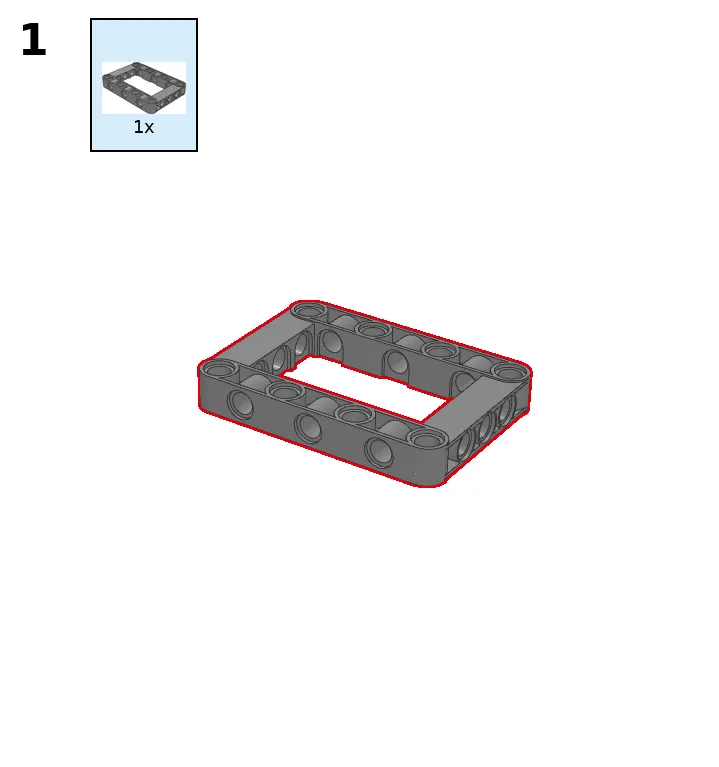 Motorcycle - step 1