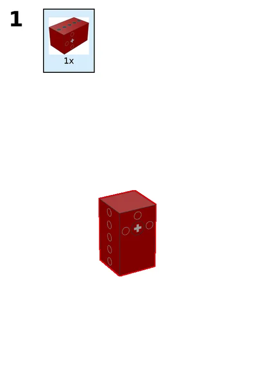 Walking robot - step 1