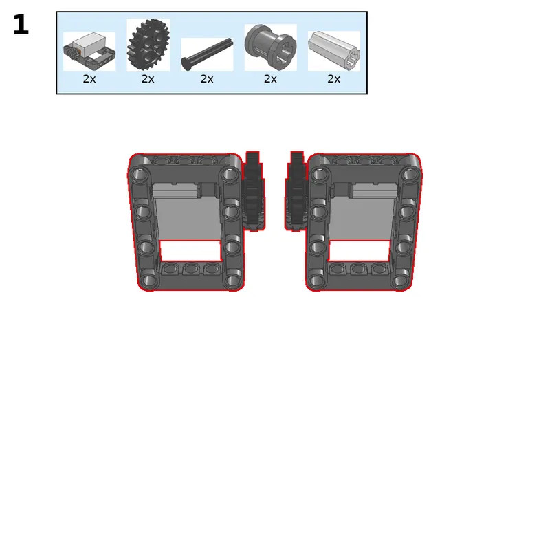Building:bit tank - step 1