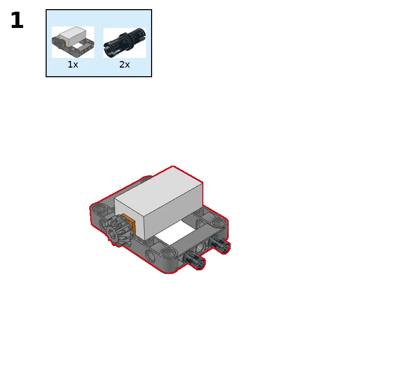 Mini car - step 1