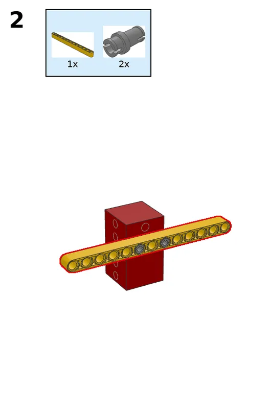 Walking robot - step 2