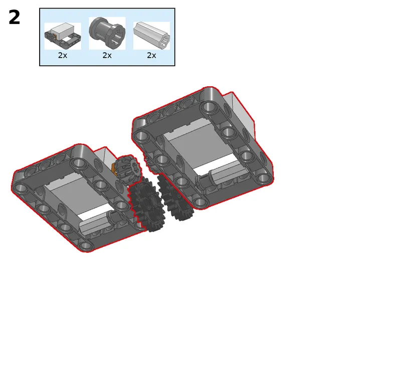 Following car - step 2