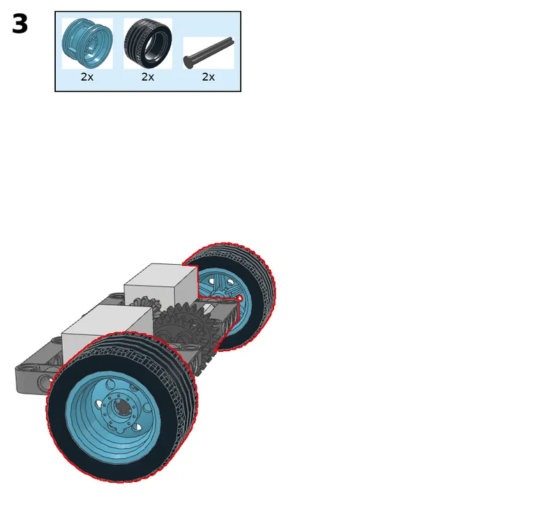 Following car - step 3