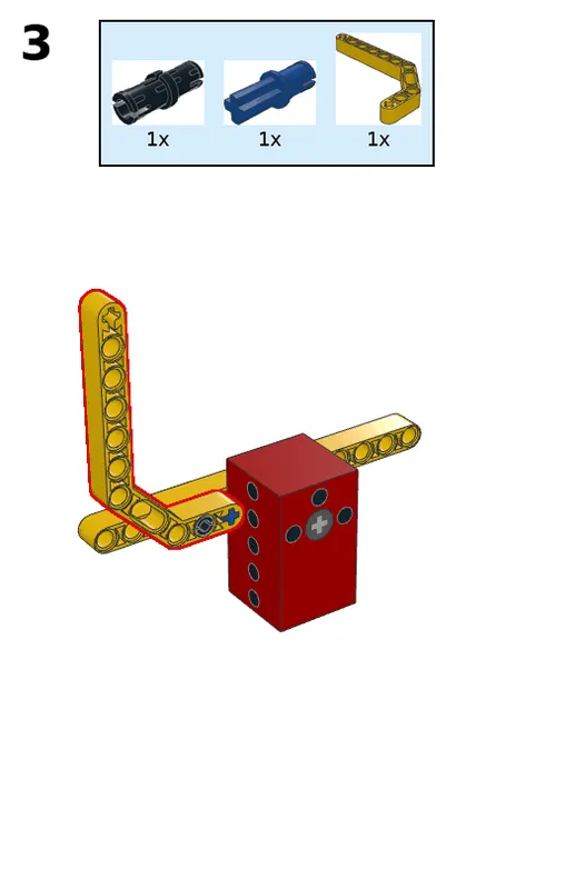 Walking robot - step 3