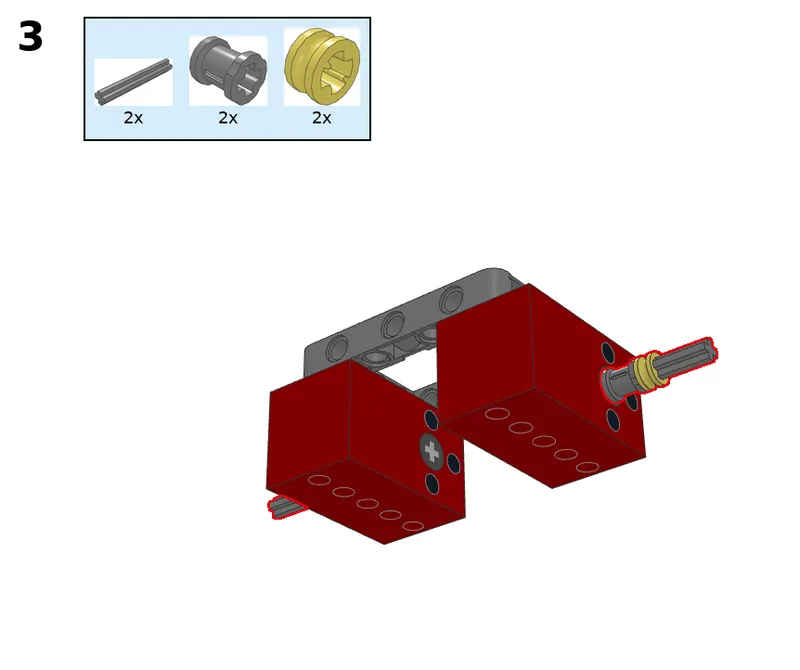 Wukong tank with two DC motors - step 3