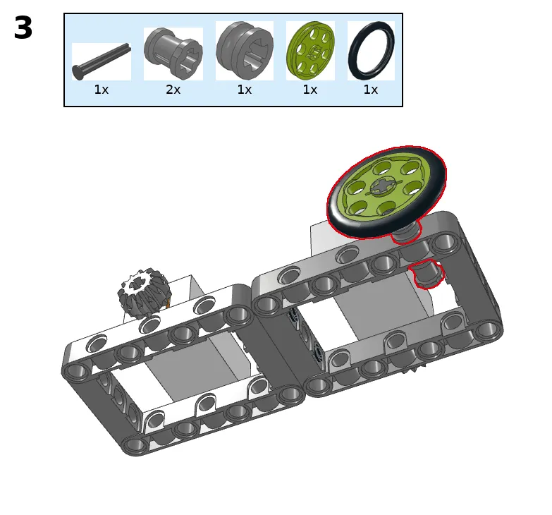 Mini car - step 3