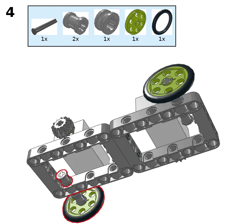 Mini car - step 4