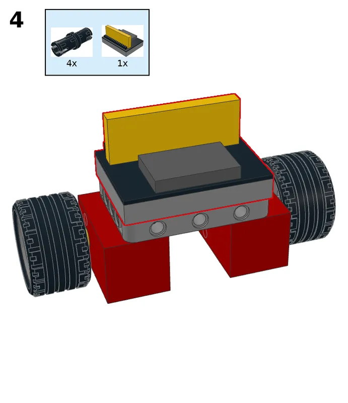 Obstacle-avoiding car - step 4