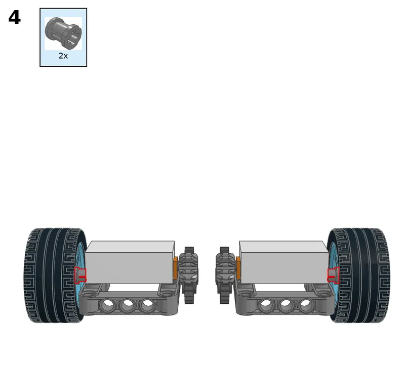 Following car - step 4