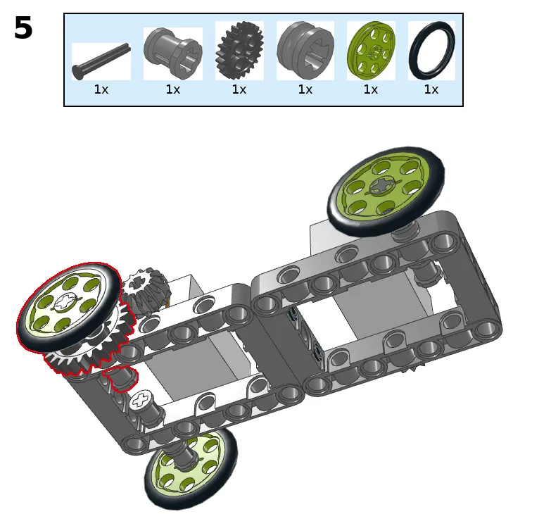 Mini car - step 5