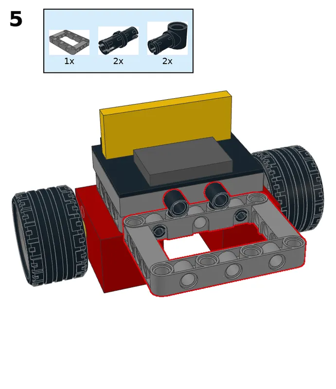 Obstacle-avoiding car - step 5