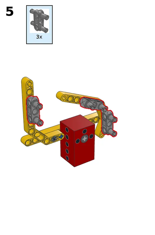 Walking robot - step 5