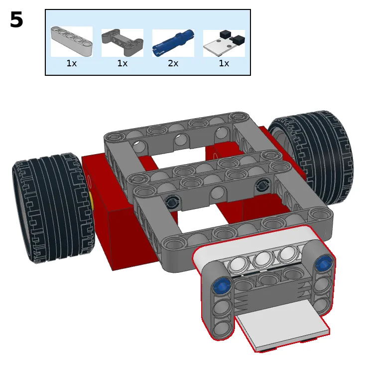 Line-following car - step 5