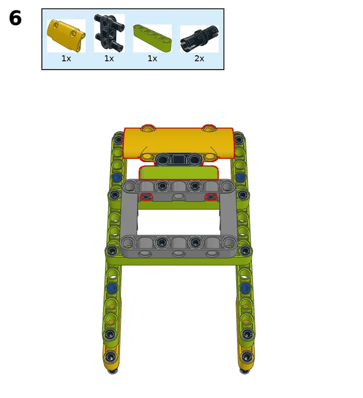 Wukong tank with two servos - step 6