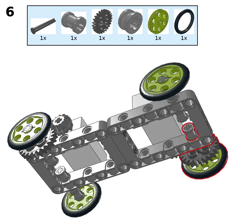 Mini car - step 6