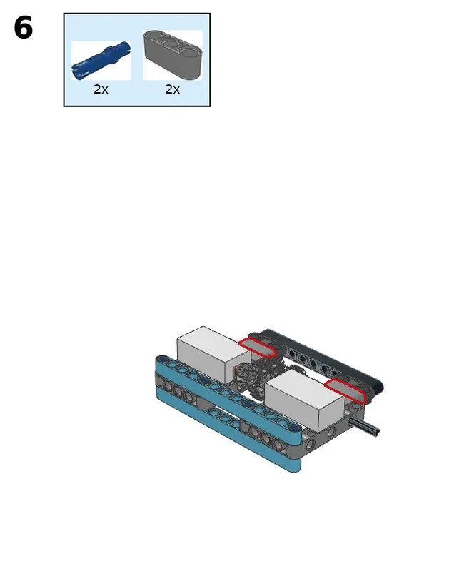 Hexapod robot - step 6