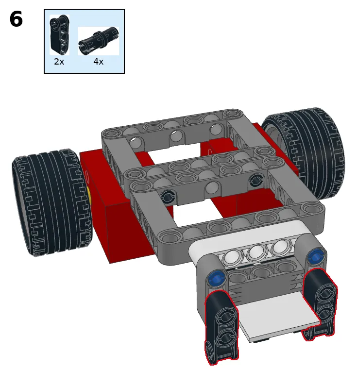 Line-following car - step 6