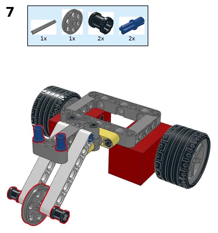 Motorcycle - step 7