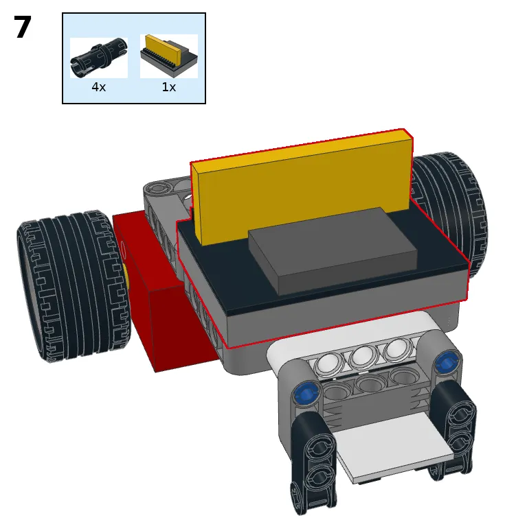 Line-following car - step 7