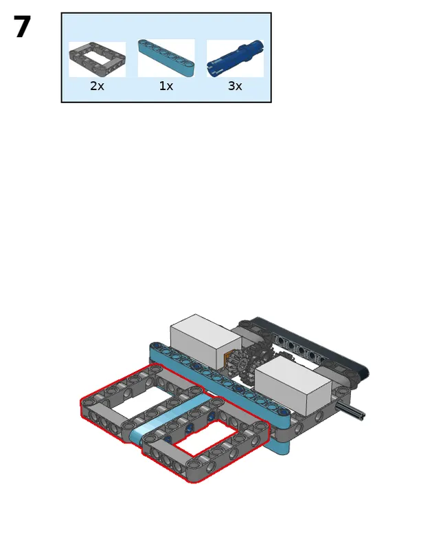 Hexapod robot - step 7