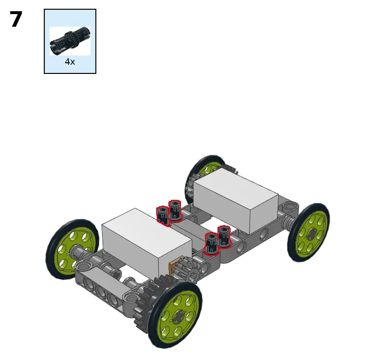 Mini car - step 7