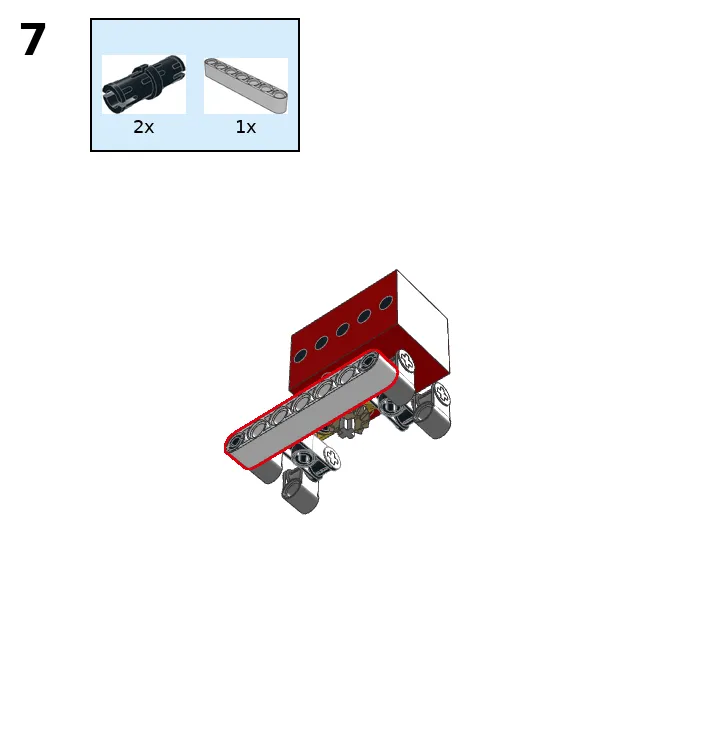 Spider walker - step 7