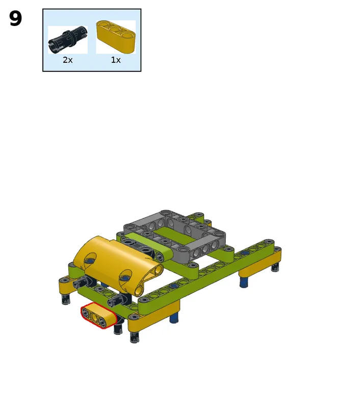 Wukong tank with four servos - step 9