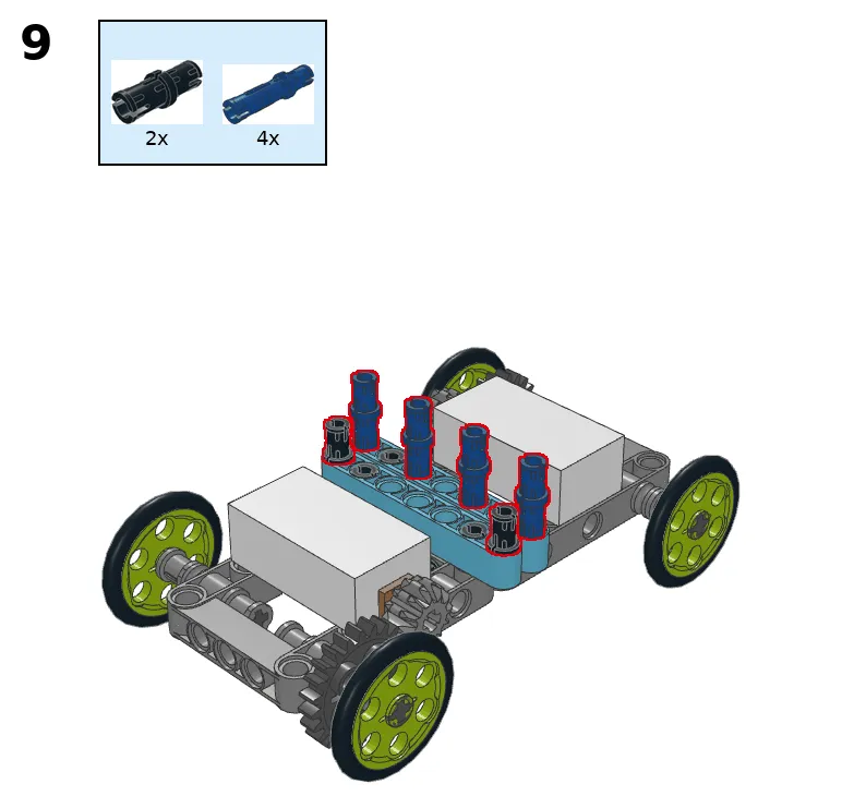 Mini car - step 9