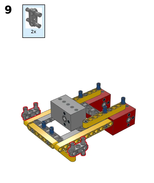 Steering car - step 9