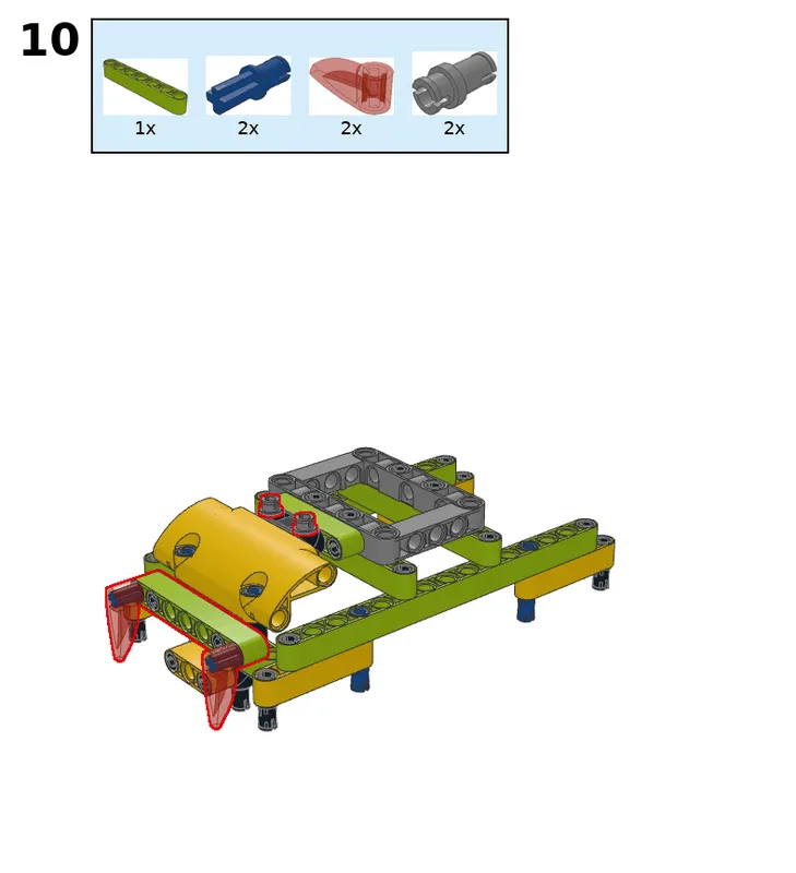 Wukong tank with two servos - step 10