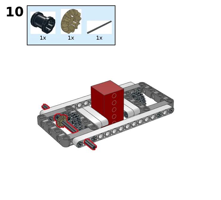 Robot dog - step 10