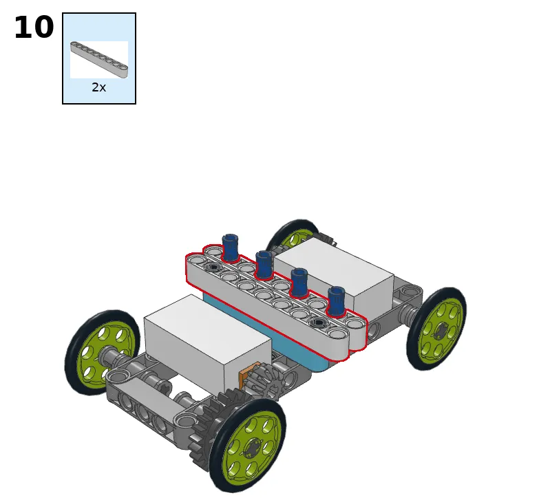 Mini car - step 10