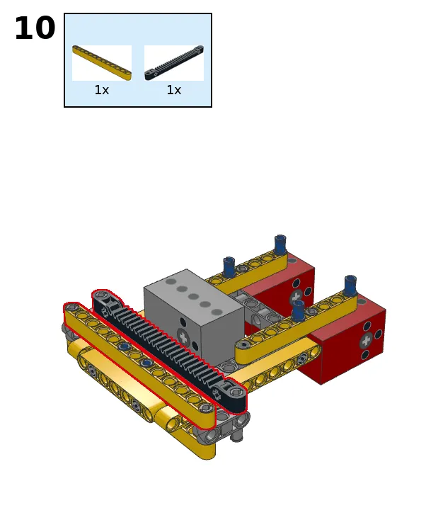 Steering car - step 10