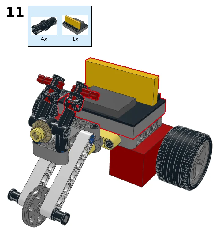 Motorcycle - step 11