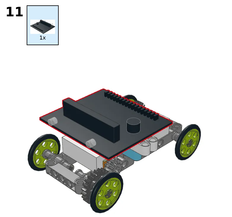 Mini car - step 11
