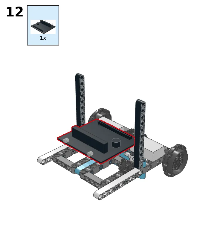 Caterpillar tripod - step 12