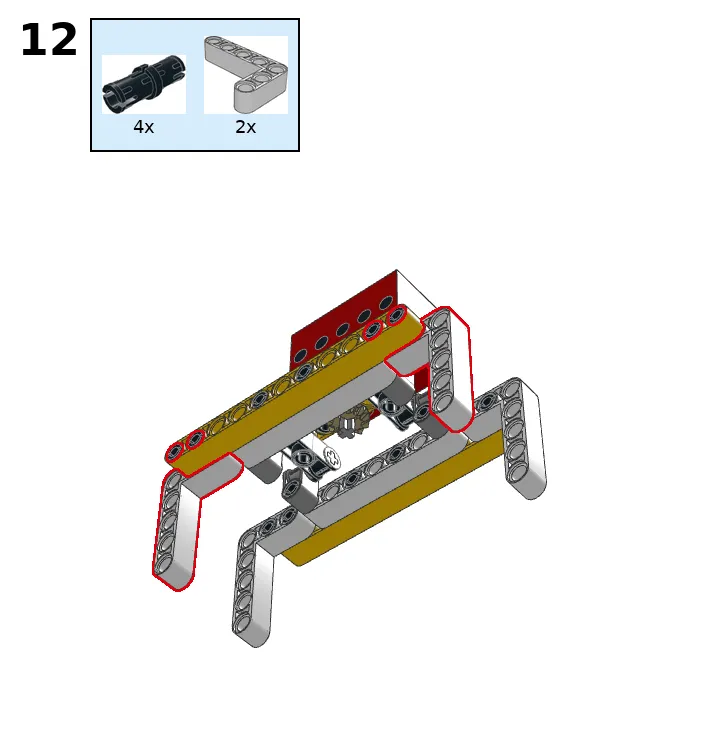 Spider walker - step 12