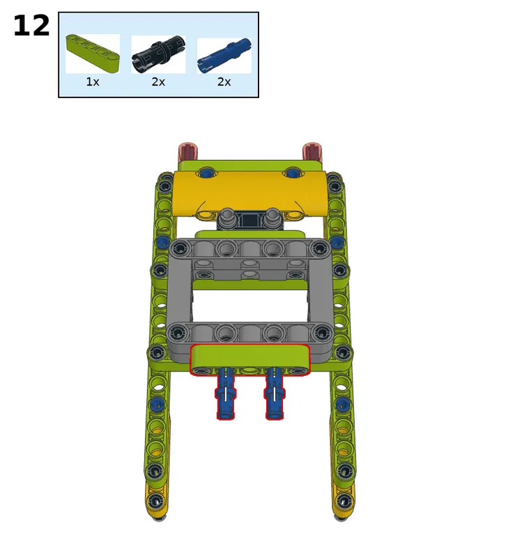 Wukong tank with two servos - step 12