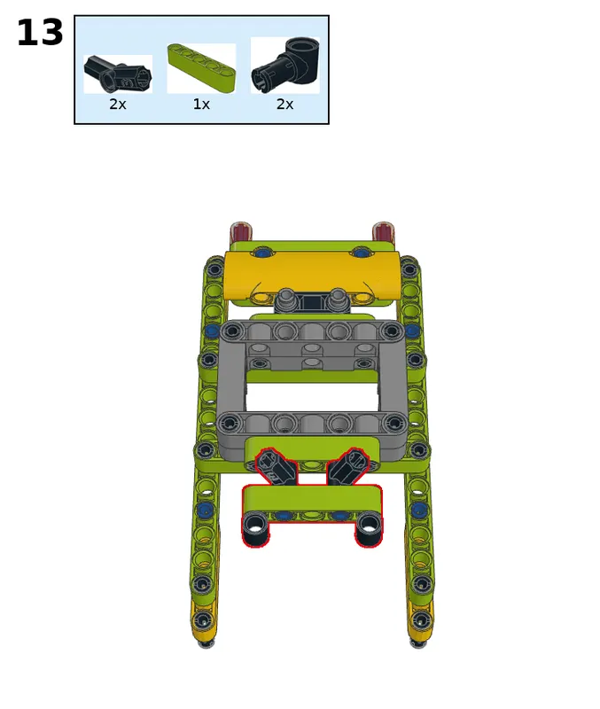 Wukong tank with four servos - step 13
