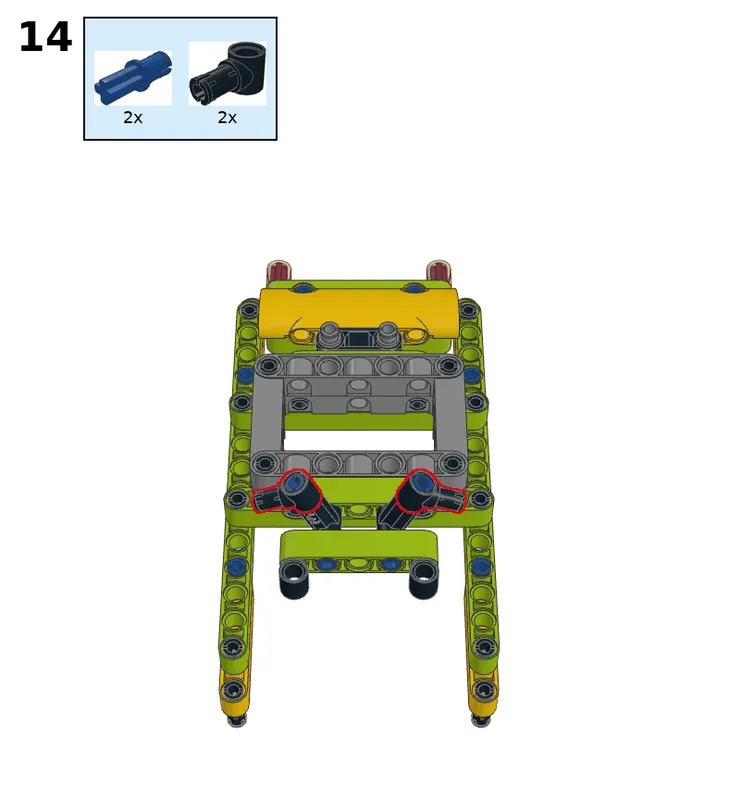 Wukong tank with two servos - step 14