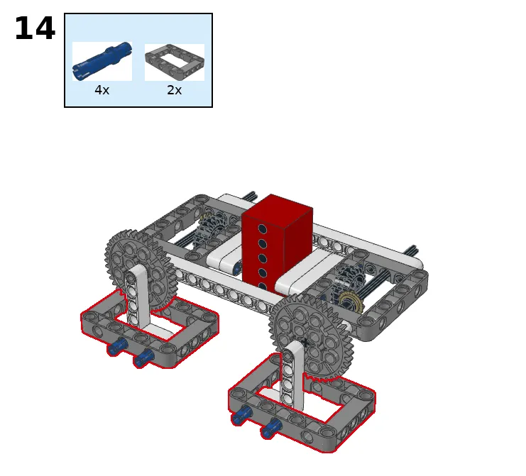 Robot dog - step 14