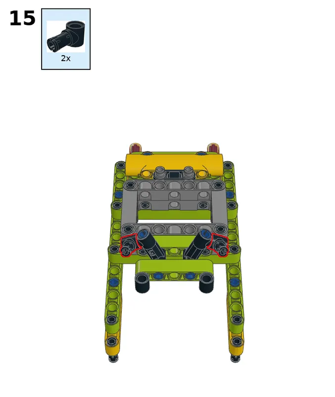 Wukong tank with four servos - step 15