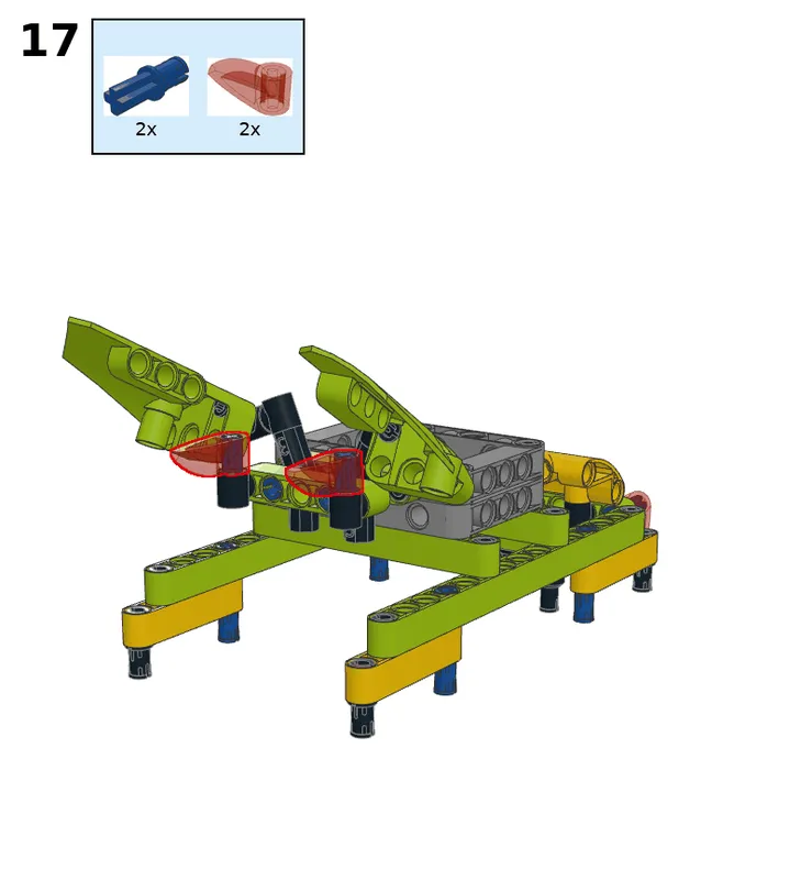Wukong tank with two servos - step 17