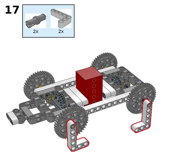 Robot dog - step 17