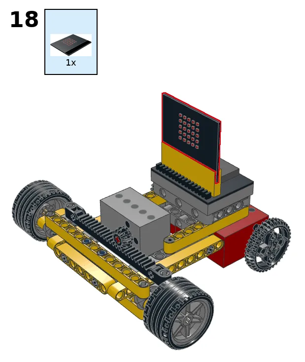 Steering car - step 18