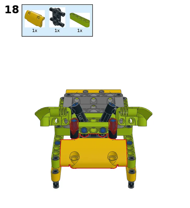 Wukong tank with two servos - step 18