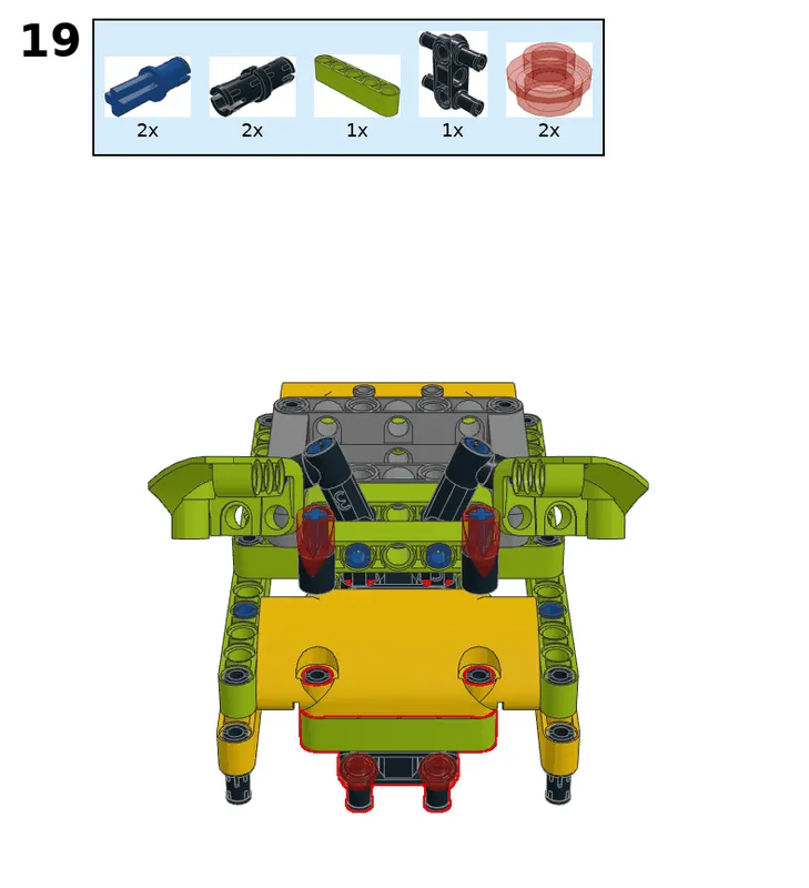Wukong tank with two servos - step 19