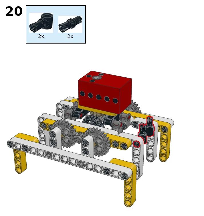 Spider walker - step 20