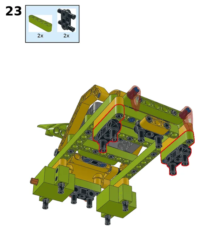 Wukong tank with two servos - step 23