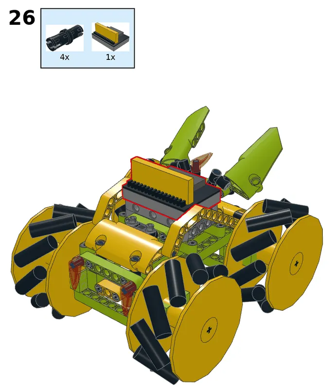Wukong mecanum racer - step 26